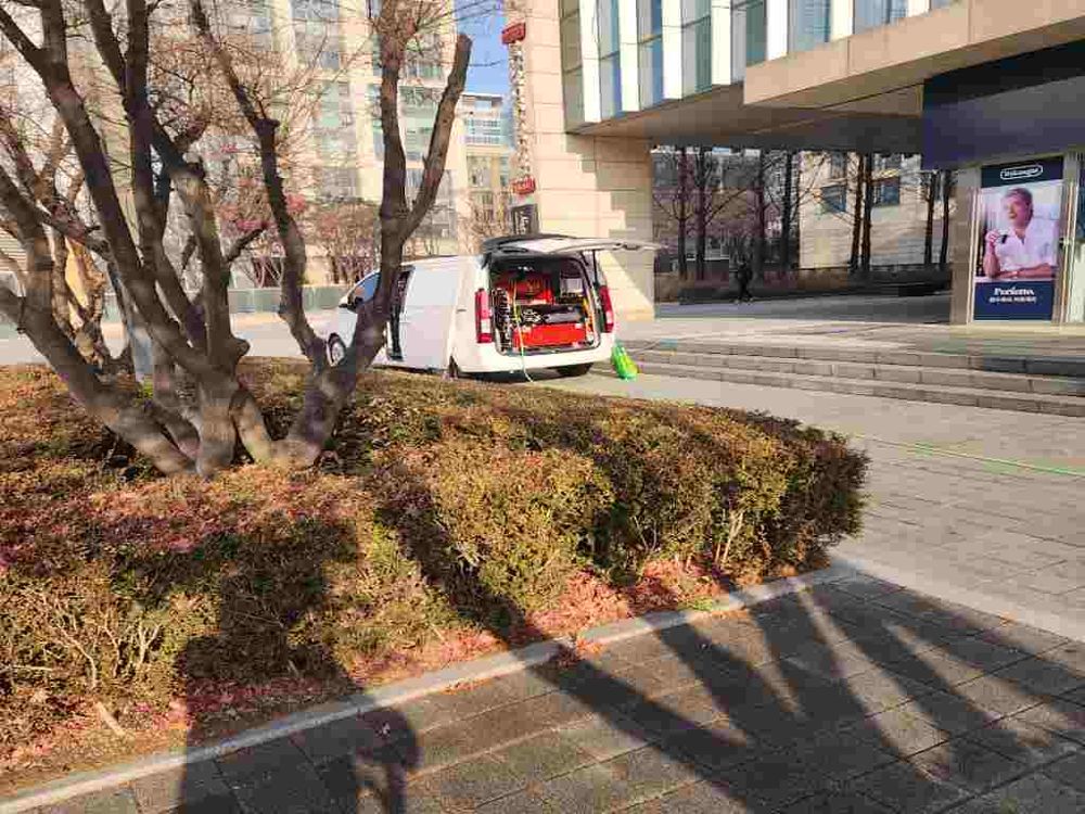 동대문구 상가 건물 고압세척 출동